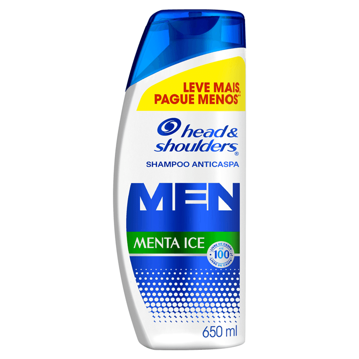 Head & Shoulders Shampoo Anticaspa Men Menthol Sport 650 Ml X 1