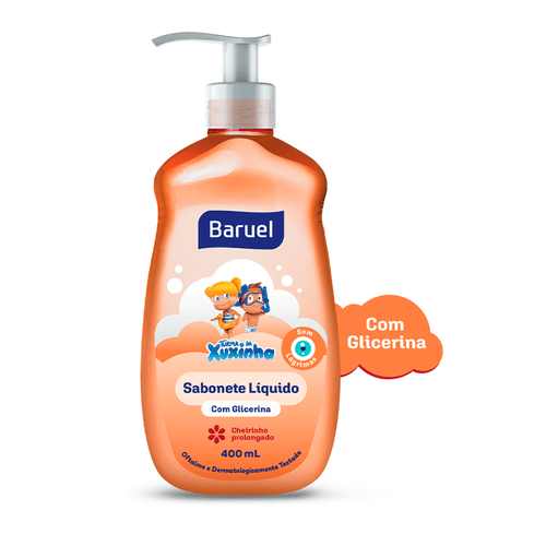 Sabonete Líquido Turma Da Xuxinha Com Glicerina 400Ml