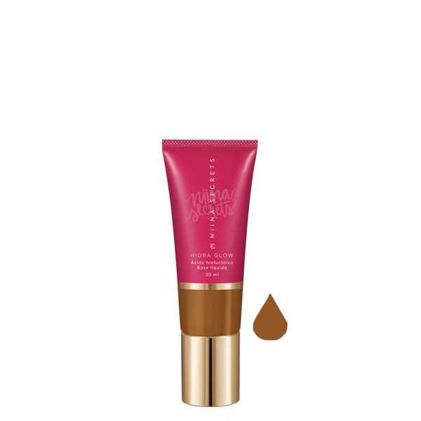 Base Líquida Natural Eudora Niina Secrets Hidra Glow 75 30 ml 75