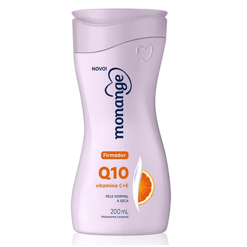 Hidratante Corporal Monange Firmador Q10 Vitamina C + E Pele Normal E Seca 200Ml