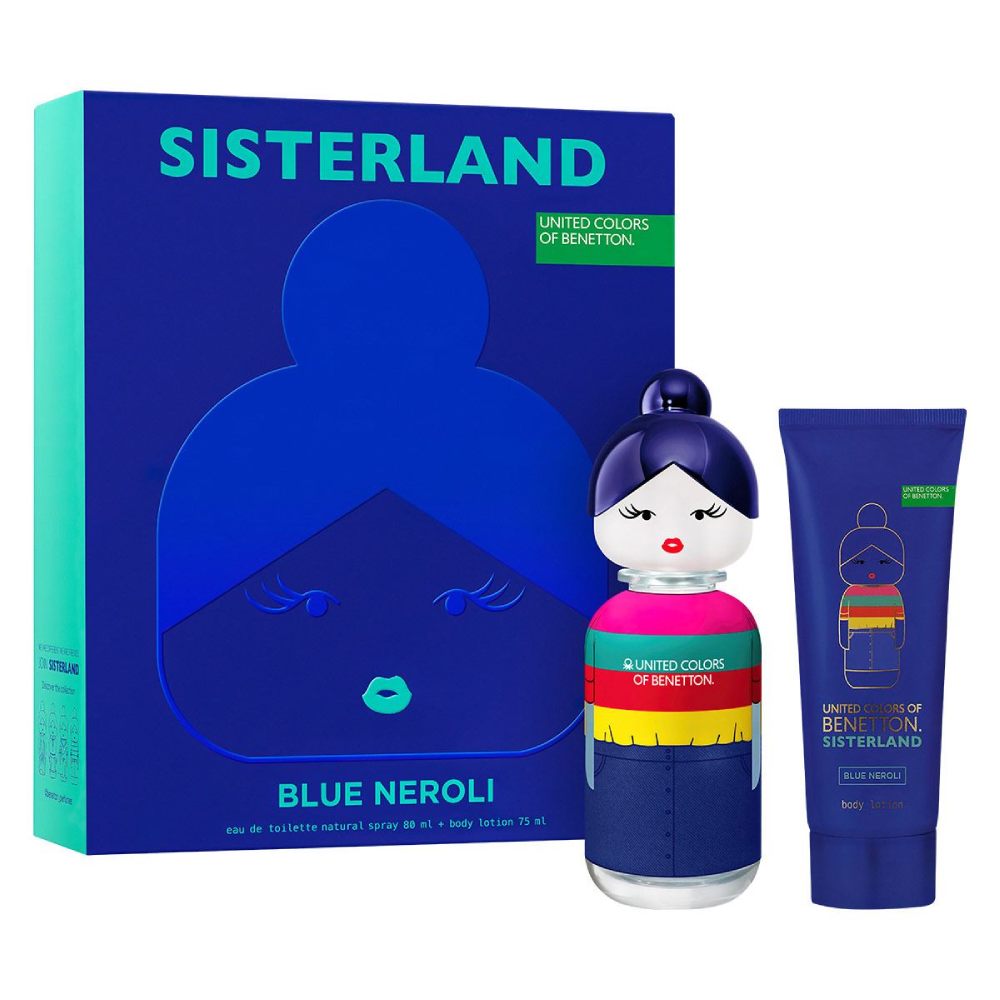 Conjunto Sisterland Blue Feminino - Eau De Toilette 80ml + Loção Corporal 75ml