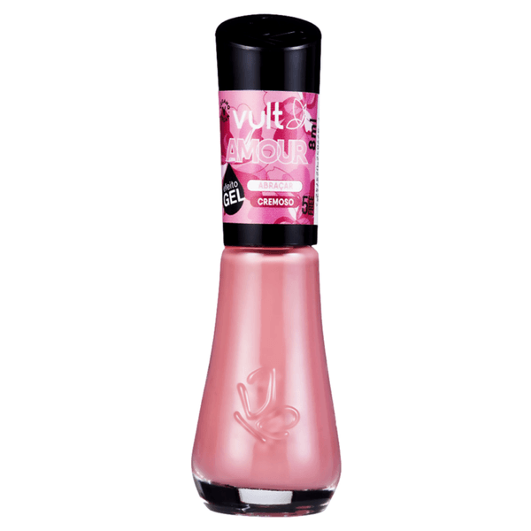 Esmalte Cremoso Efeito Gel Abraçar Vult Amour 8ml