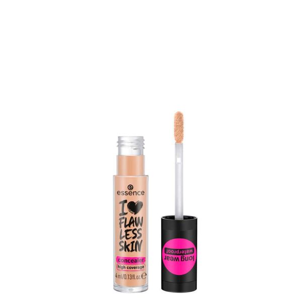 Corretivo Líquidoi Love Flawless Skin Essence 40 Dark Beige 4ml Essence I Love Flawless Skin Corretivo Líquido 40 Dark Beige 4ml