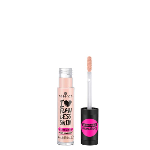 Corretivo Líquido I Love Flawless Skin Essence 20 Dark Porcelain 4 ml Essence I Love Flawless Skin Corretivo Líquido 20 Dark Porcelain 4ml