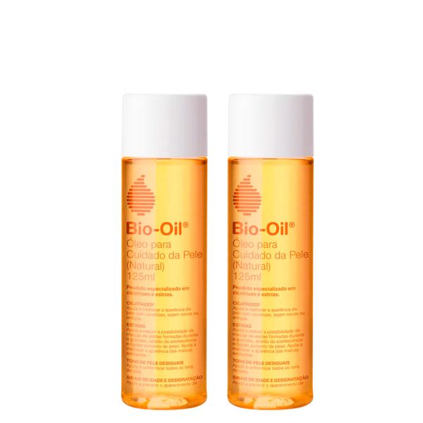 Kit Bio-Oil Cicatrizante – 2 Óleos Corporais Cicatrizante Natural 125 Ml