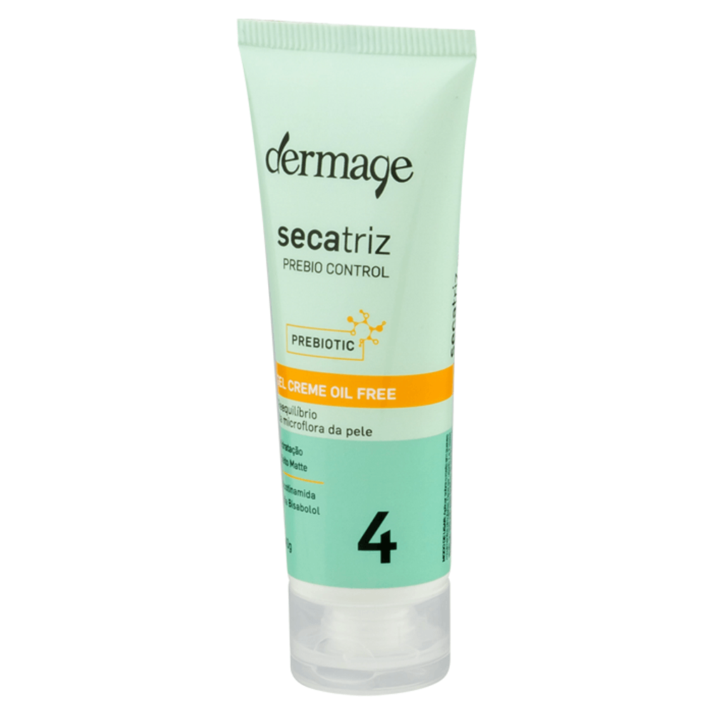 Gel-Creme Hidratante Facial Dermage Secatriz Efeito Matte 40g