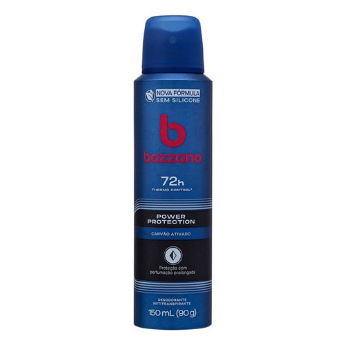 Desodorante Antitranspirante Aerossol Bozzano Masculino Power Protection 150Ml