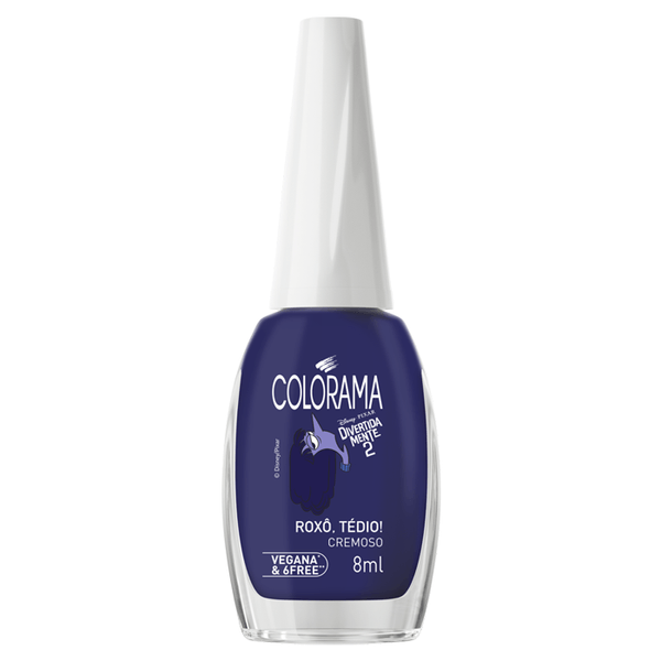 Esmalte Colorama Roxo Tedio Divertidamente 2 8ml
