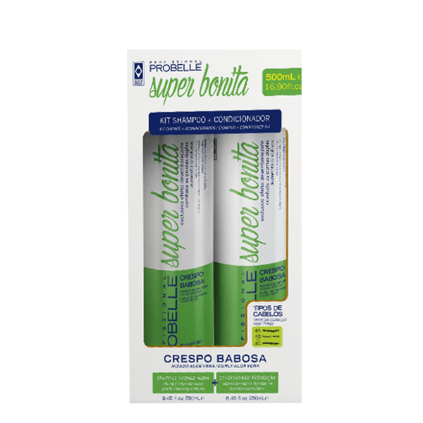 Kit Probelle Shampoo + Condicionador Barbosa 500ml Cada