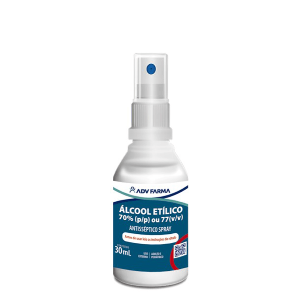Álcool 70% ADV Farma 30ml Spray