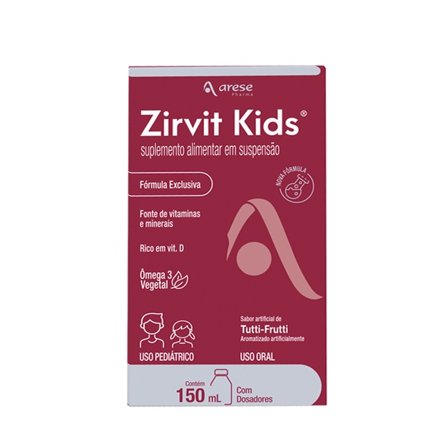 Vitamina Zirvit Kids Suspensão Oral 150ml