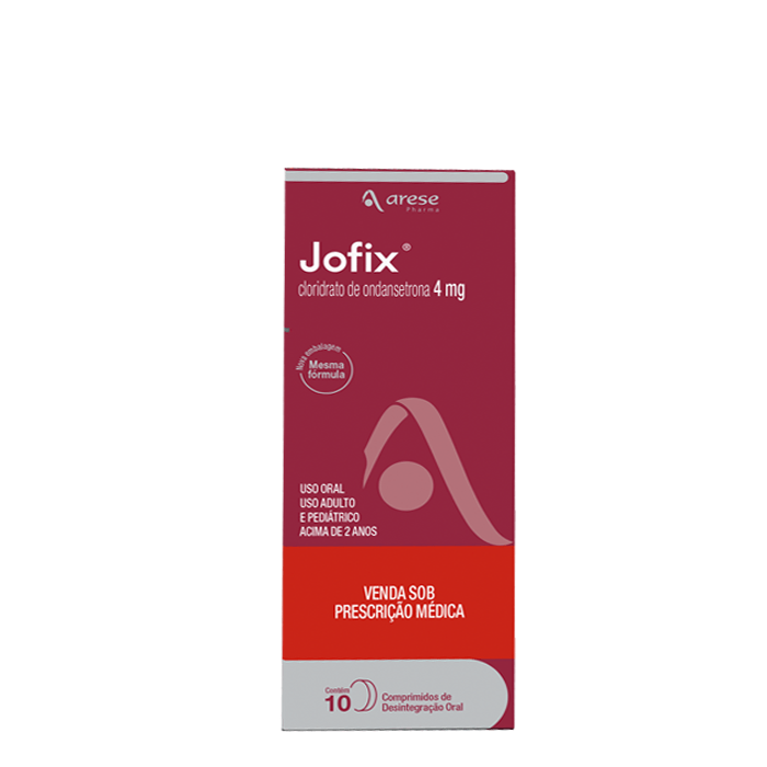 Jofix Cloridrato De Ondansetrona 4mg 10 Comprimidos