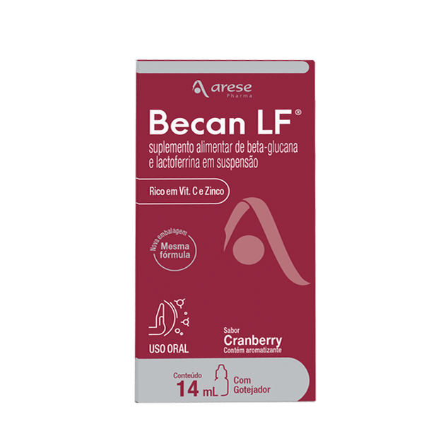 Suplemento Vitamínico Becan Lf Arese Phama 14ml Gotas