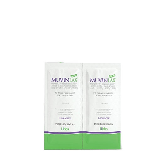 Laxante Muvinlax Macrogol 3350 20 Sachês