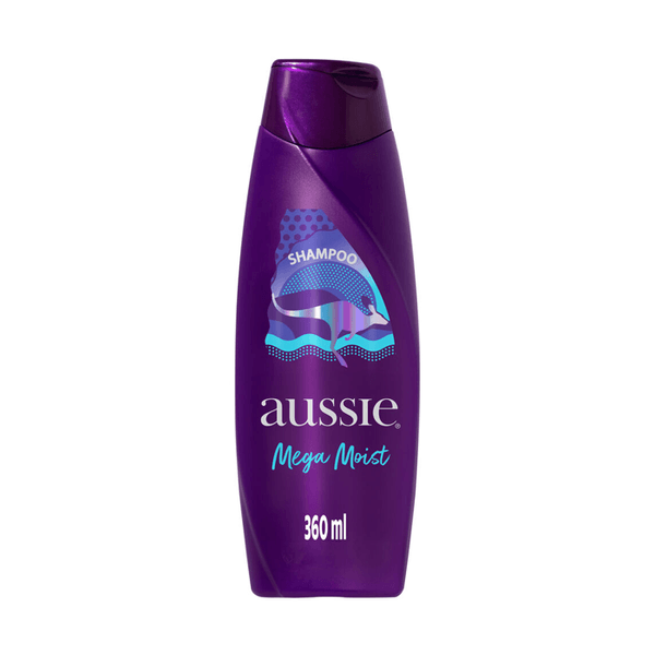 Shampoo Aussie Mega Moist Super Hidratação 360ml