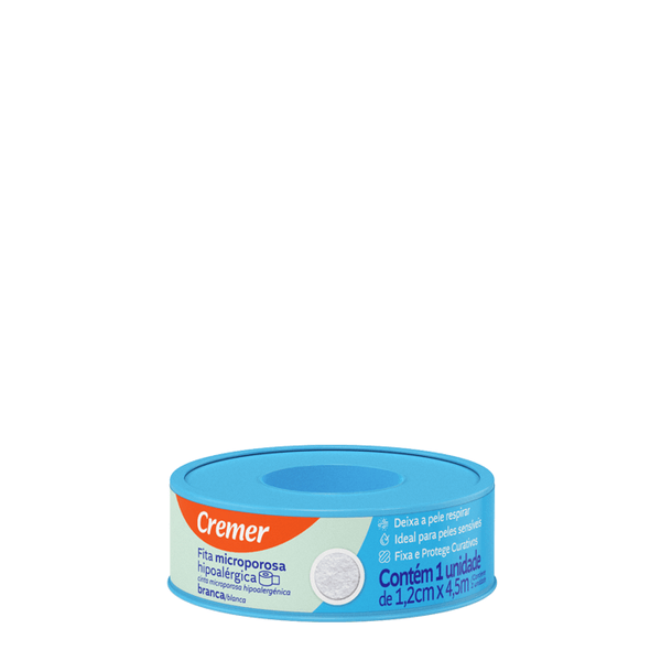 Fita Microporosa Cremer 1,2cmx4,5m