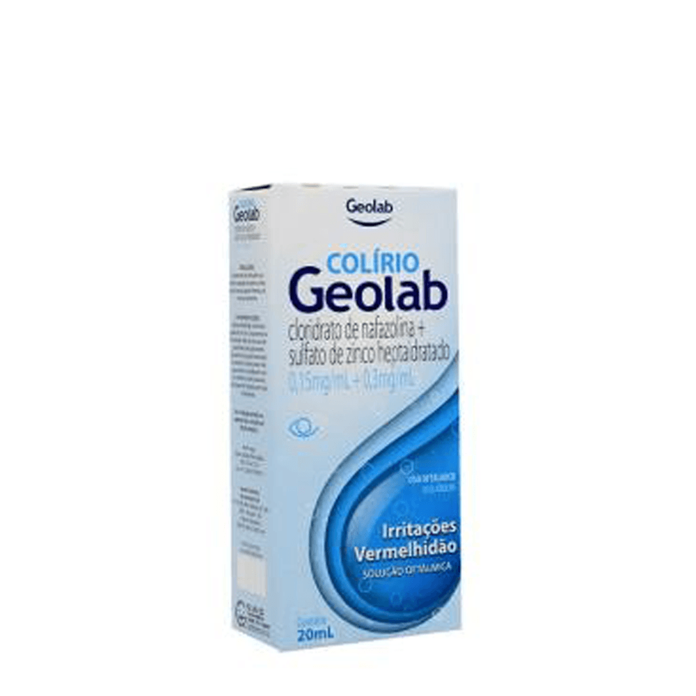 Colírio Geolab 20ml Solução Oftálmica - Drogaria Sao Paulo