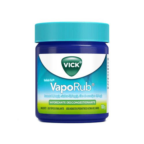 Descongestionante Vick Vaporub 100G Pomada