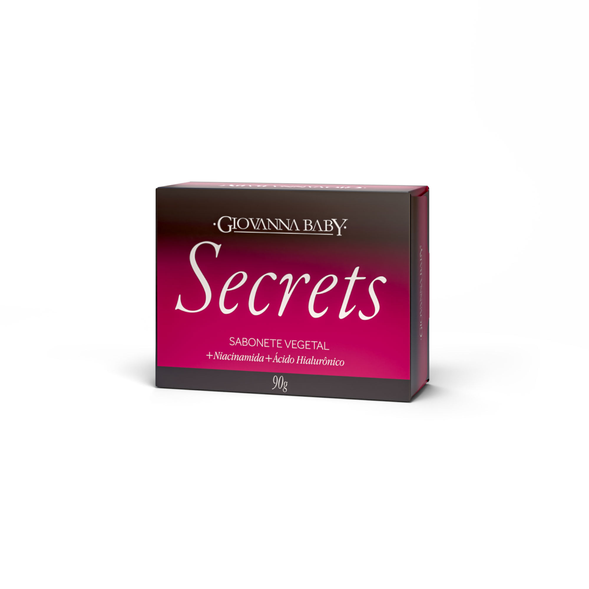 Sabonete Vegetal Retangular Secrets Giovanna Baby 90g