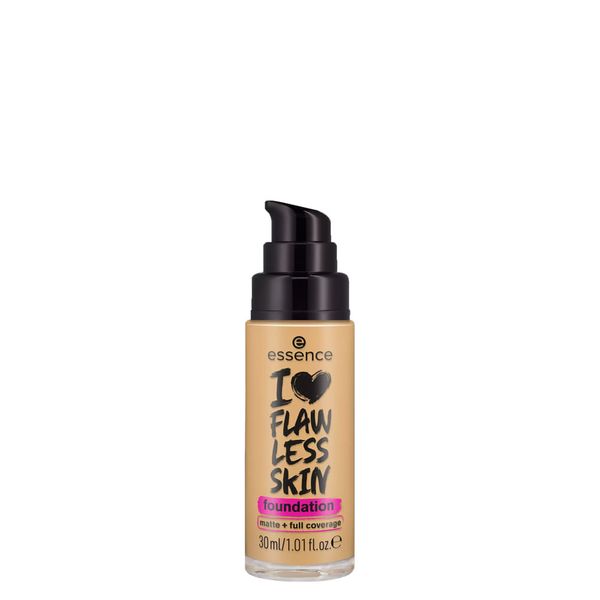Base Líquida Matte Essence I Love Flawless Skin FPS 20 40 Light Ivory 30 ml 40 Light Ivory