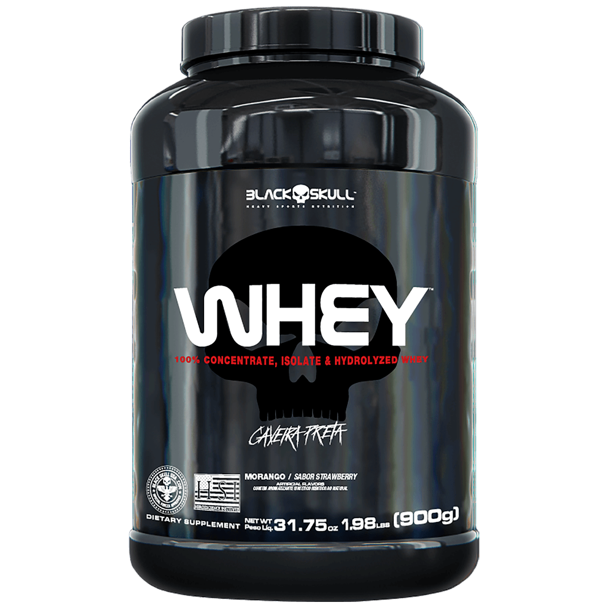 WHEY PROTEIN BLACK SKULL - 900G (WPI, WPC, WPH)