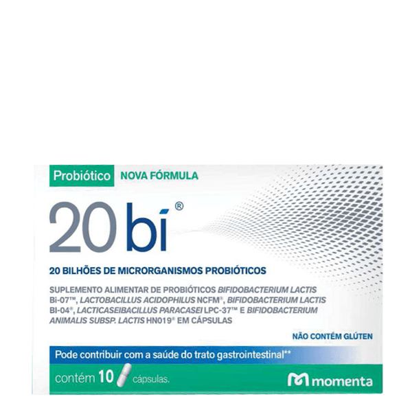 Probiótico 20 Bi Eurofarma 10 Cápsulas