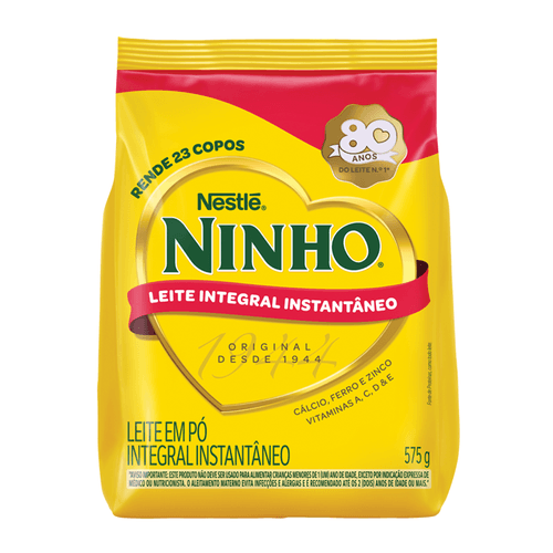 Leite Em Pó Ninho Integral Instantâneo 575G