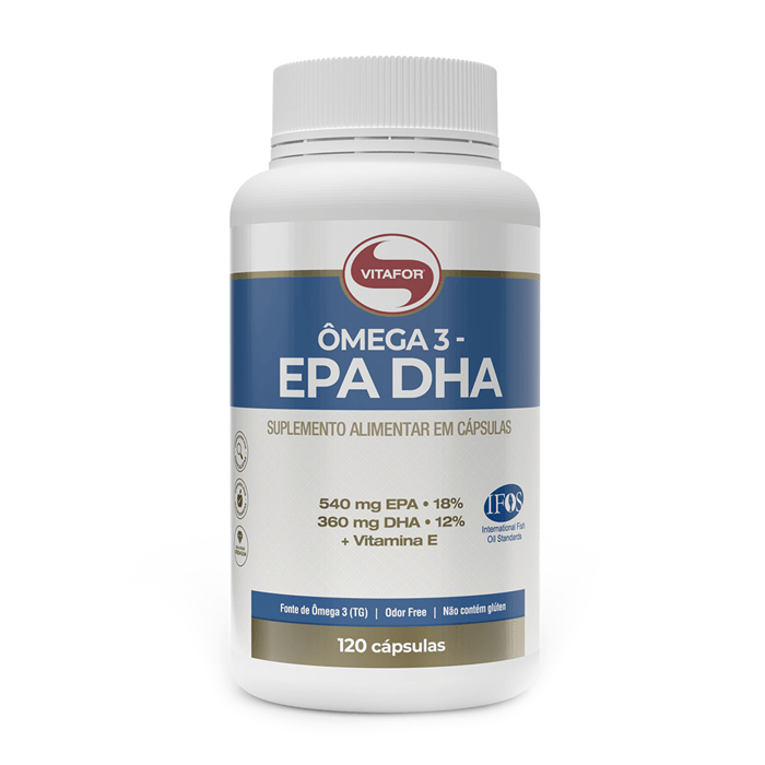 Ômega 3 EPA DHA 120 Cápsulas