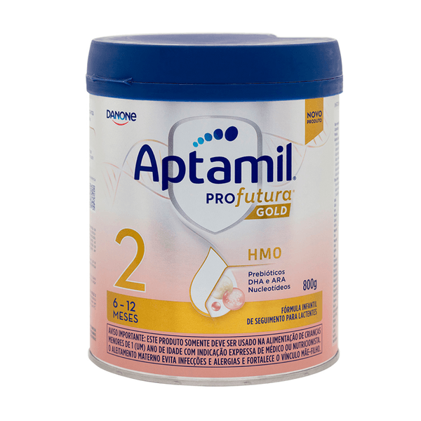Fórmula Infantil Aptamil Profutura Gold 2 6 A 12 Meses 800g Suplemento Alimentar Nutridrink Protein Baunilha 350g
