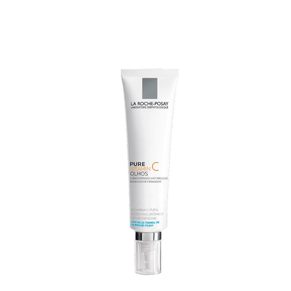 Creme Anti-idade La Roche-Posay Redermic Hyalu C Olhos 15ml Creme Anti-idade La Roche-Posay Pure Vitamine C Yeux Redermic Hyalu Olhos 15ml