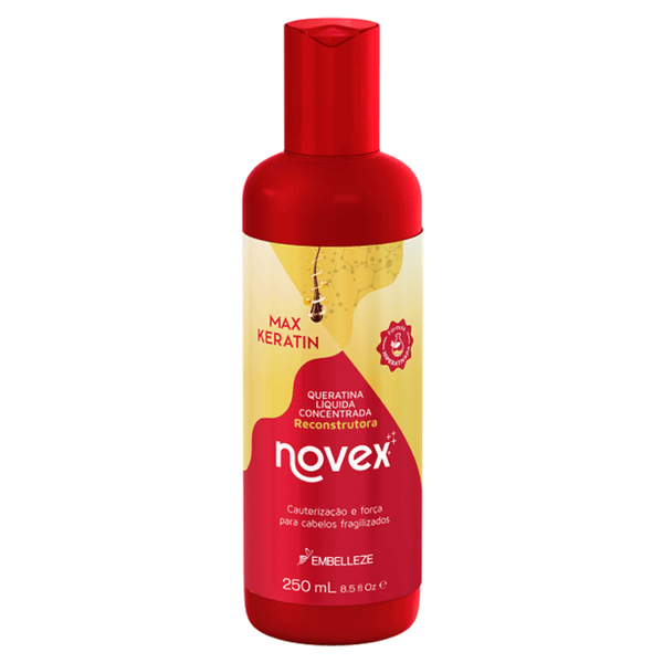 Queratina Líquida Capilar Novex Max Keratin 250ml