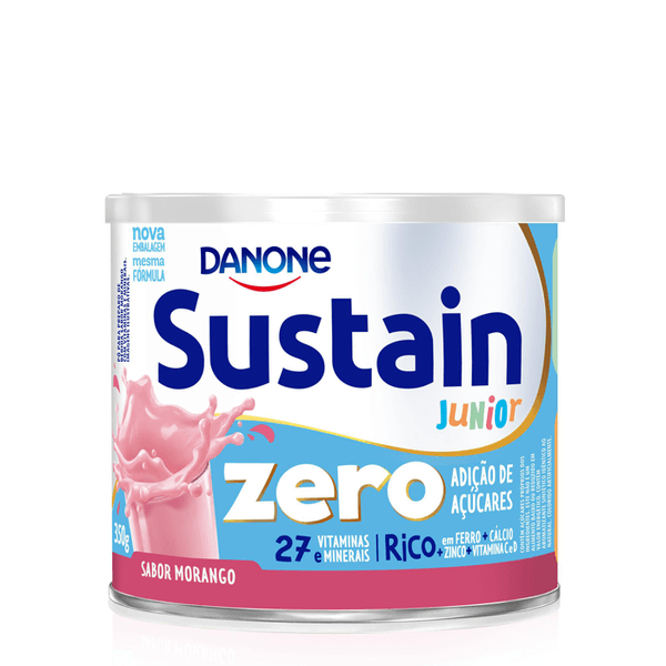 Sustain Junior Morango Zero Danone 350g
