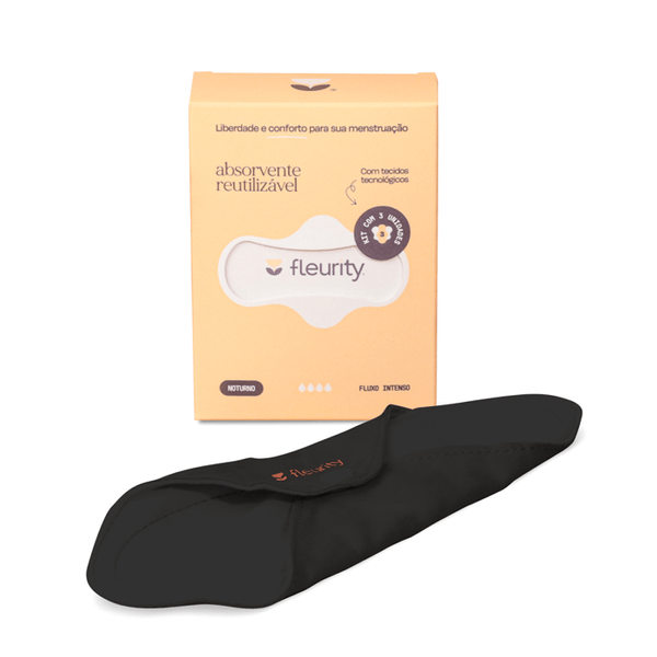 Absorvente Reutilizável Diurno Fleurity 1 Unidade