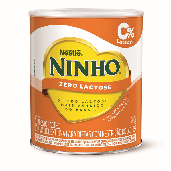 Composto Lácteo Ninho Zero Lactose 700g