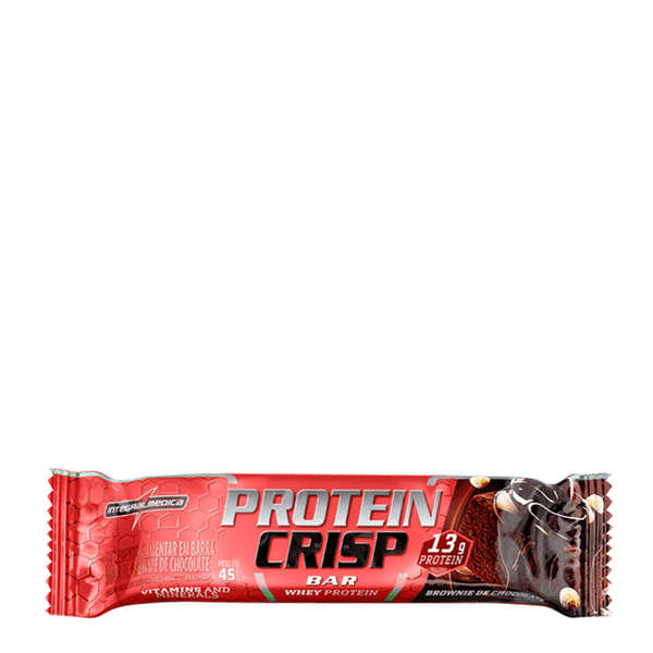Bara De Proteína Integralmedica Crisp Brownie de Chocolate 45g