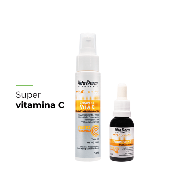 Kit Super Vitamina C - Serum Vita C + Complex Vita C