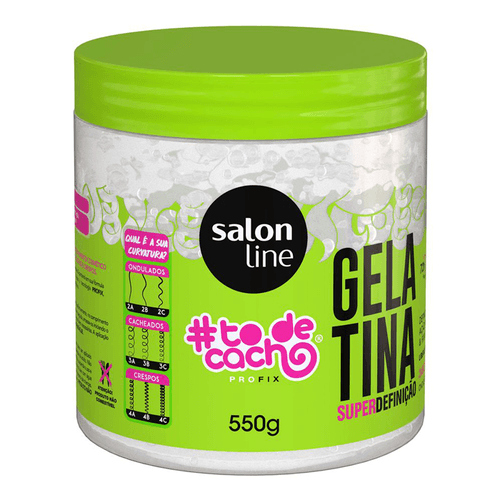 Gelatina Salon Line #Todecacho Não Sai Da Minha Cabeça 550G