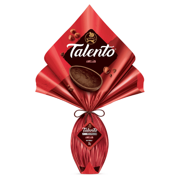 Ovo de Páscoa Talento Chocolate ao Leite com Avelã 350g
