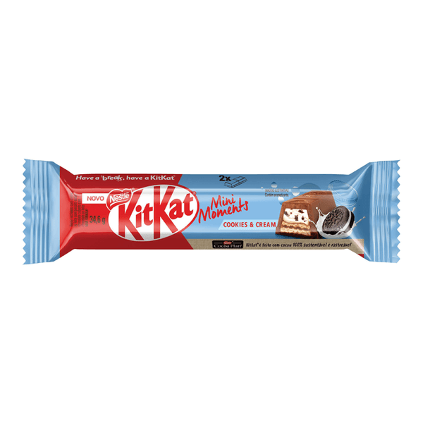 Chocolate Kitkat Cookies & Cream Mini Moments 34,6g