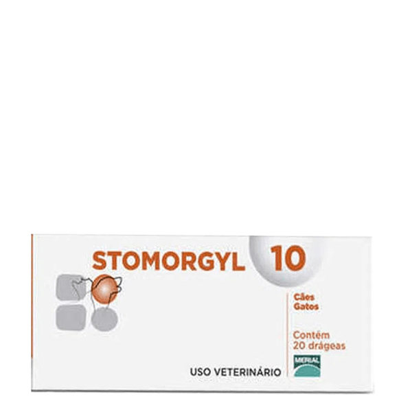 Stomorgyl 10Mg - Caixa Com 20 Compr.