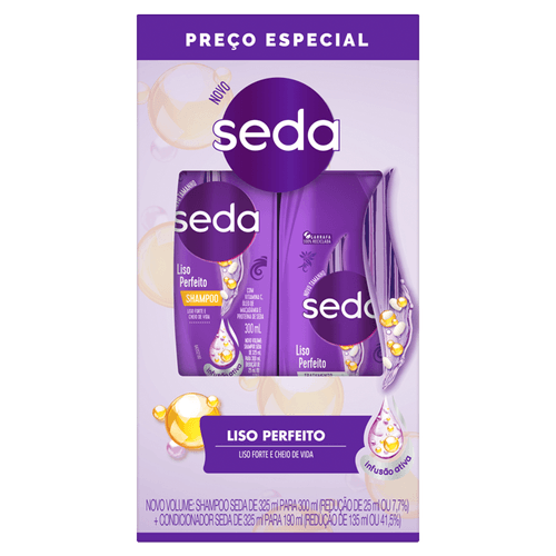 865435---Kit-Seda-Liso-Perfeito-Shampoo-300ml-Condicionador-190ml_0000_7891150097384_99_1_1200_72_SRGB 865435---Kit-Seda-Liso-Perfeito-Shampoo-300ml-Condicionador-190ml_0000_7891150097384_99_1_1200_72_SRGB