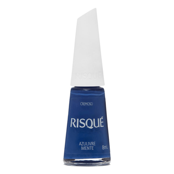 Esmalte Risqué São João Azulivre Mente Cremoso 8ml