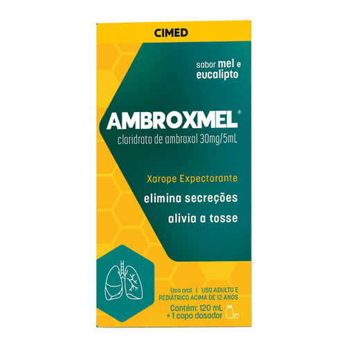 Xarope Expectorante Ambroxmel 6Mg/Ml 120Ml