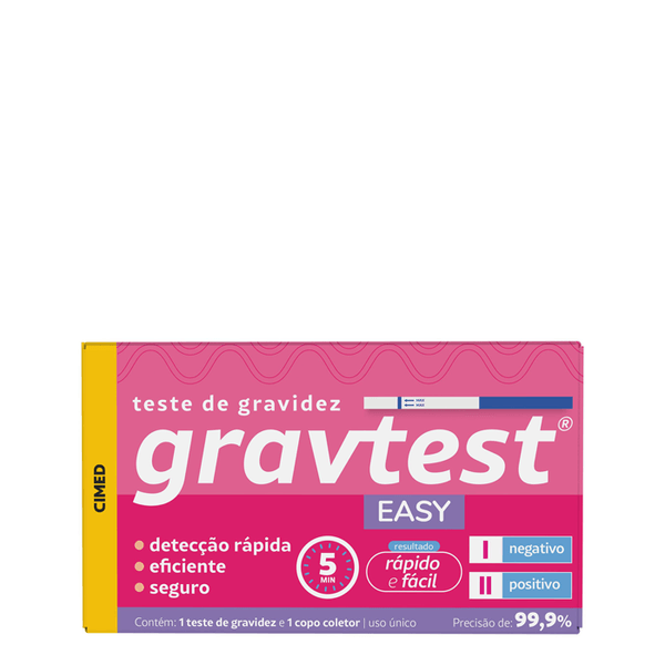 Teste de Gravidez Gravtest Easy