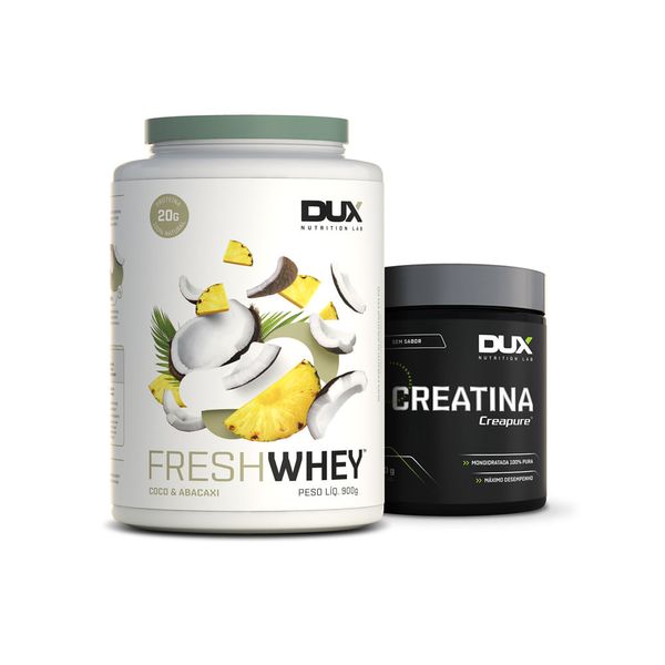 KIT BULKING FRESHWHEY 900g (Hipertrofia) Creatina + Vitamina de Frutas