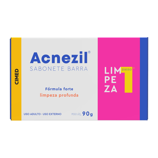 Sabonete Barra Acnezil Fórmula Forte 90g