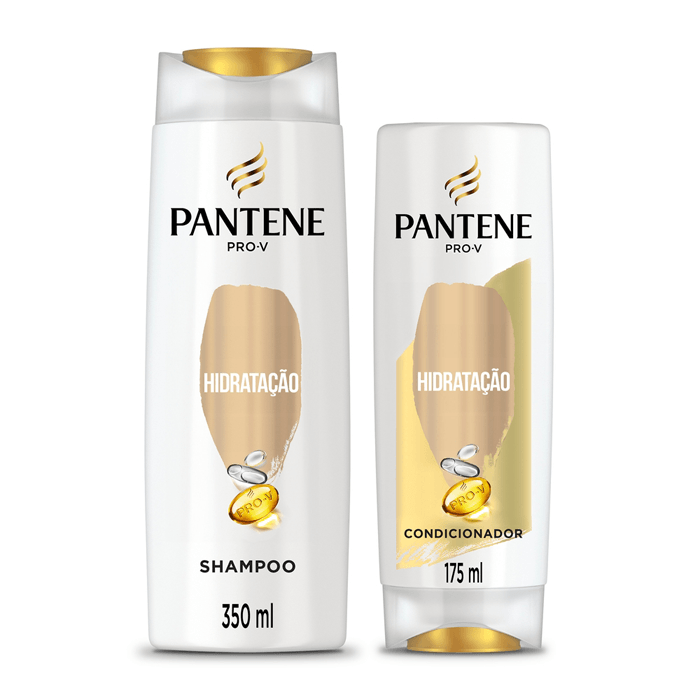 Kit Shampoo Pantene Hidratacao 400ml Condicionador Panten Procter