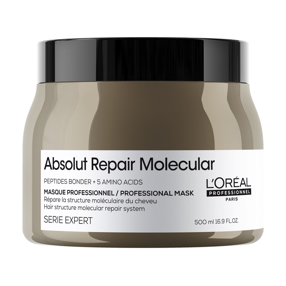 Máscara Loréal Professionnel Serie Expert Absolut Repair Molecular 500 ...