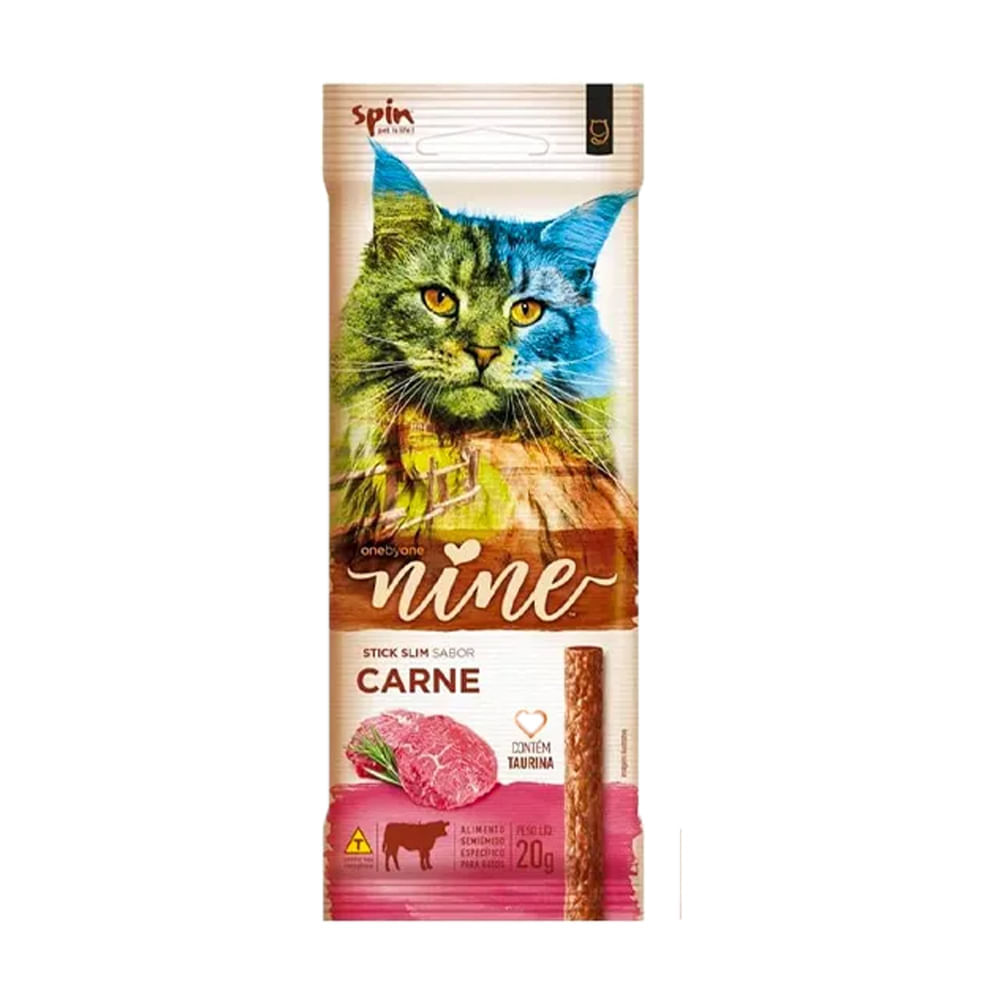 Stick Para Gatos Spin Pet Nine Cat Carne