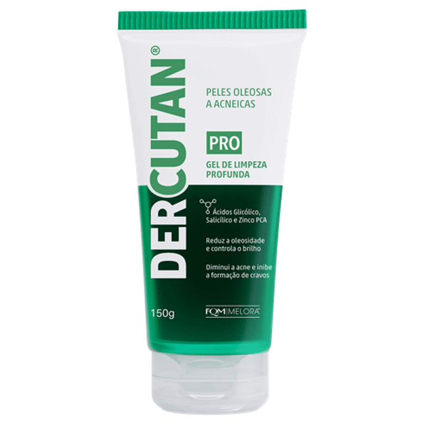 Gel de Limpeza Profunda Dercutan 150g